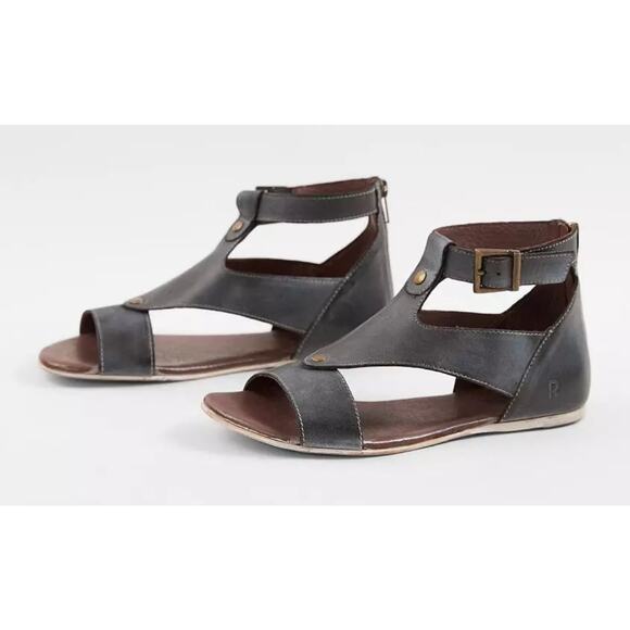 Kit Leather Gladiator Sandal ROAN By BED STU - size 7.5 - S8 - Picture 1 of 12